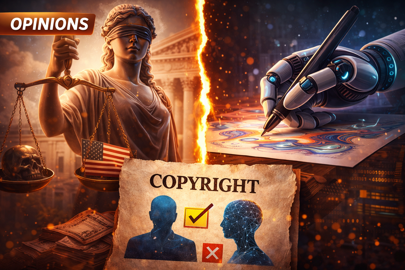 Brutal AI Copyright Human Authorship Reality: The Line Is Set