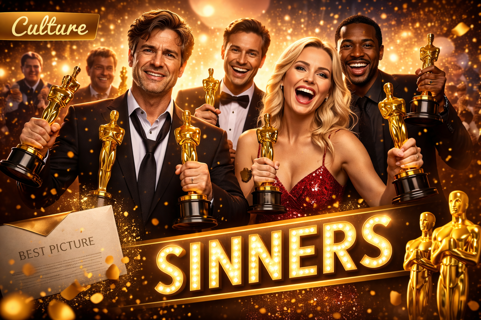 Shocking Oscars 2026 winners: “Sinners” dominates