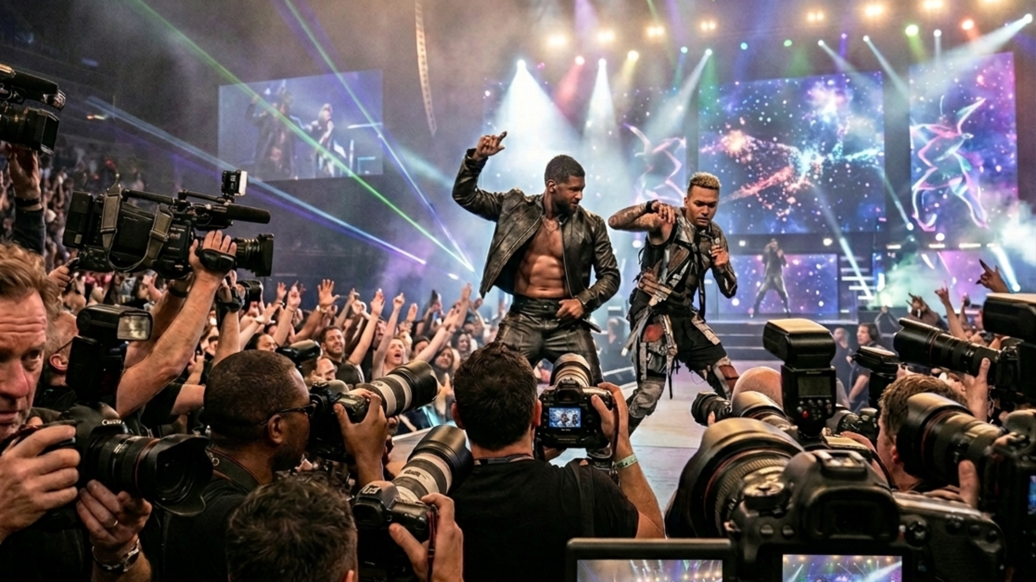Usher, Chris Brown Set Raymond & Brown Tour